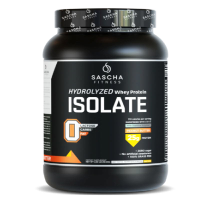 Proteína mantequilla de maní 29 serv. 2lb - Sascha Fitness