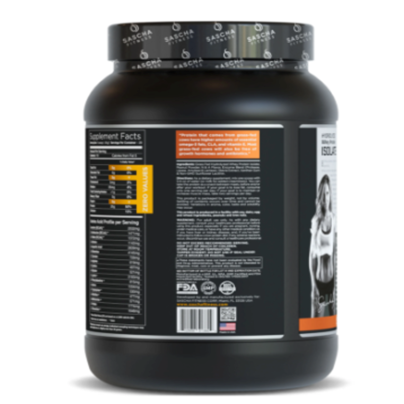Proteína mantequilla de maní 29 serv. 2lb - Sascha Fitness