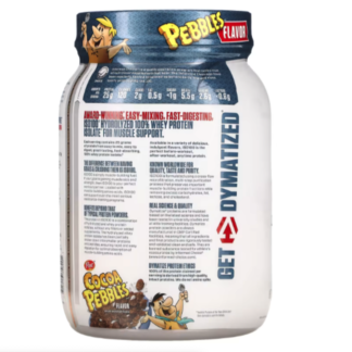 Información Iso 100 Proteína Cocoa Pebbles 1.4lb