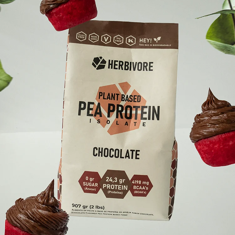 HERBIVORE PLANT BASED PROTEIN CHOCOLATE 29 SRV - Imagen 2