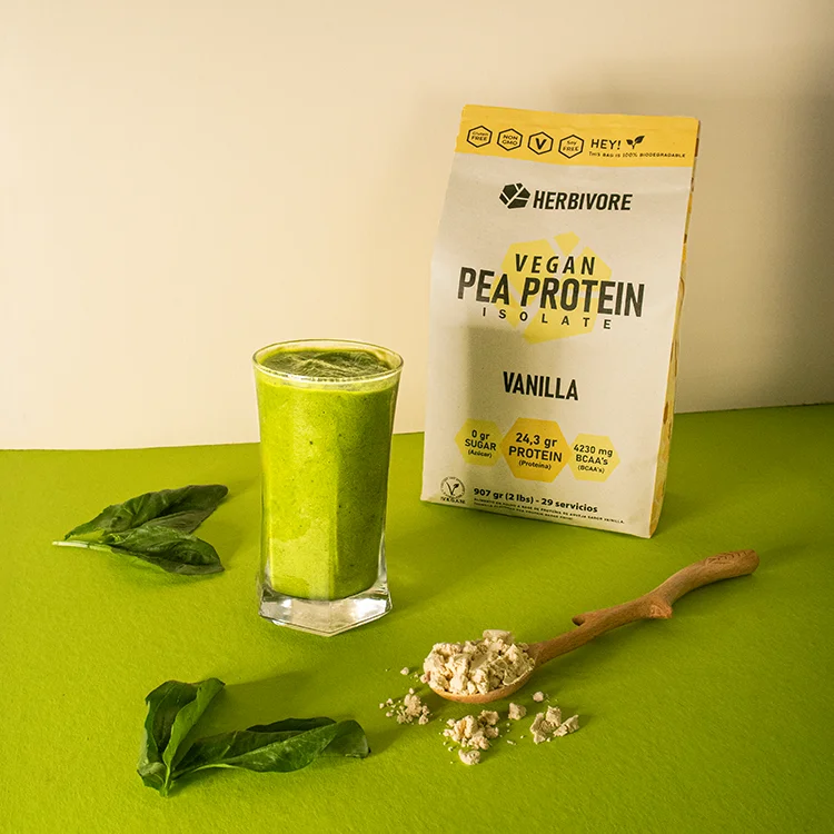 HERBIVORE PLANT BASED PROTEIN VAINILLA 29 SRV - Imagen 2