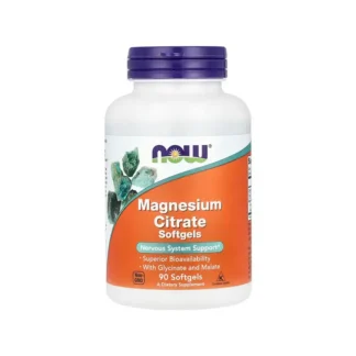 Now Magnesio de Citrato 90 Caps Blandas