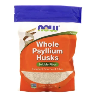 NOW Psyllium Husk Whole - Fibra 16oz