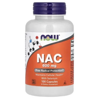 Now Nac 600 mg 100 Cápsulas