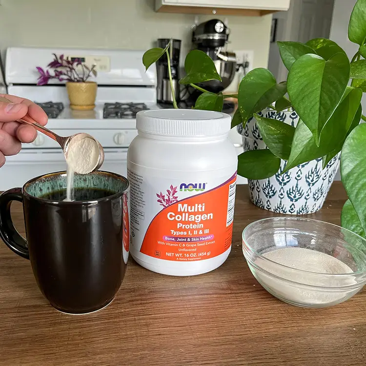 NOW Foods Proteína Multi Colágeno Tipos I II y III - Imagen 3