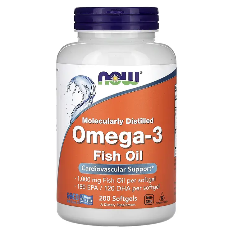 Now Omega 3 - 200 Caps Blandas 100 serv