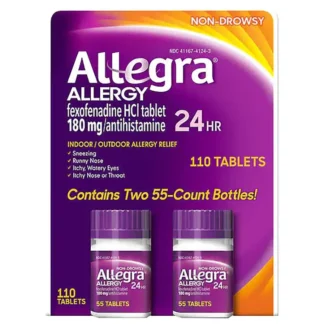 Allegra Allergy 180mg de 110 tab