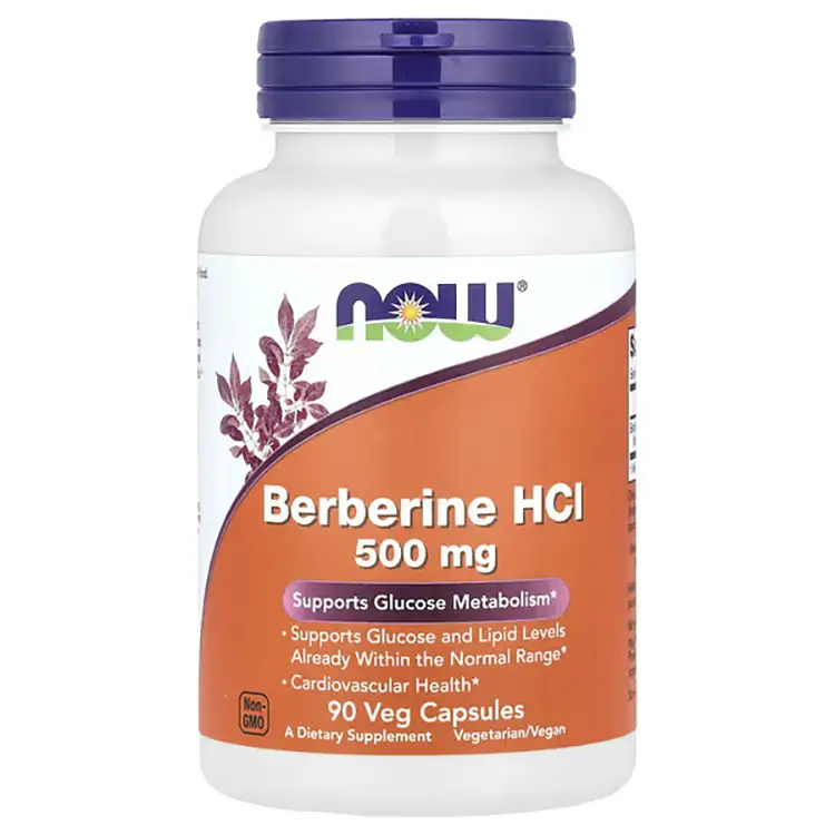 Now Berberina HCl 500mg 90 vCaps