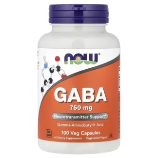 Now Gaba 750mg 100 vCaps