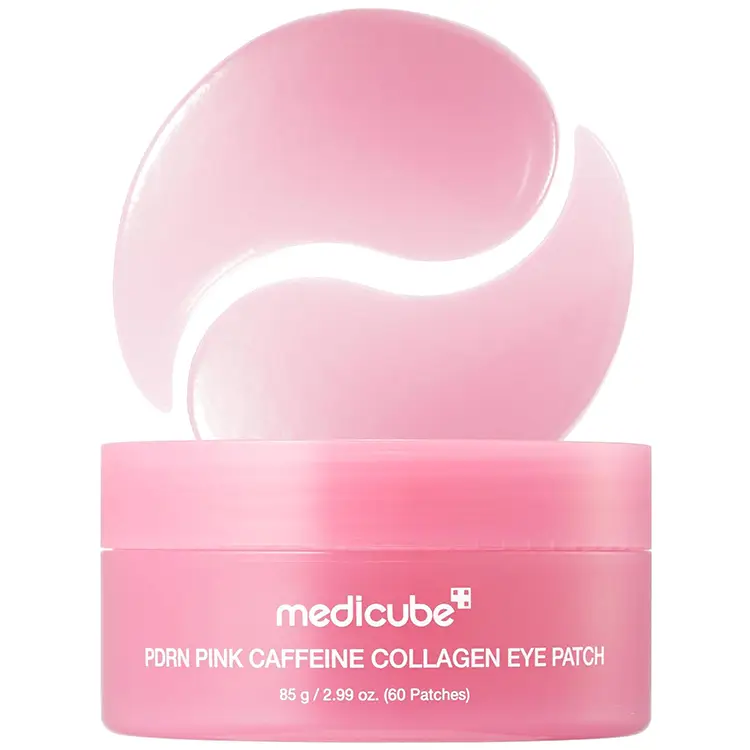 Pdrn Pink Caffeine Collagen Eye Patch 85gr 60 Parches - Imagen 3