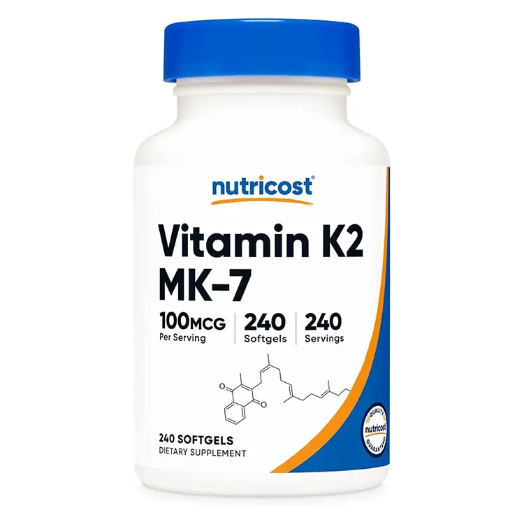 Vitamina K2 MK-7 100 mcg 240 Softgels