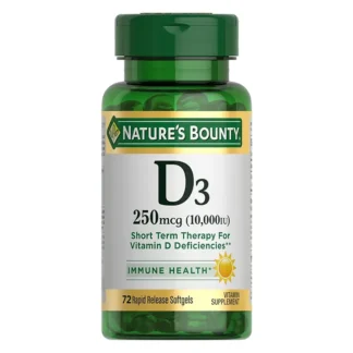 Vitamina D3 250mcg 72 Softgels