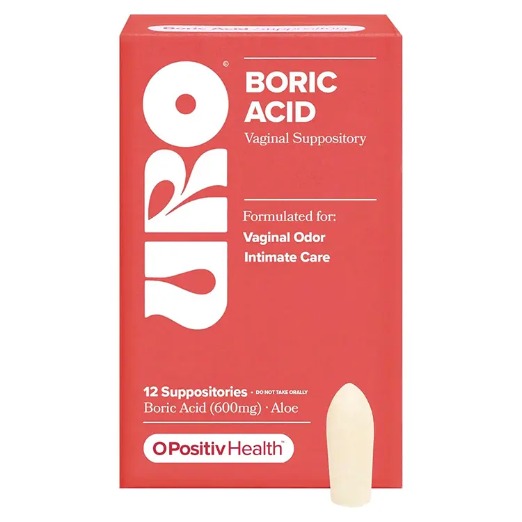 Supositorio Vaginal de Ácido Bórico 12 Und