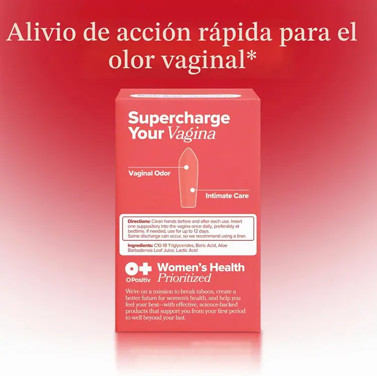 Supositorio Vaginal de Ácido Bórico 12 Und - Imagen 3