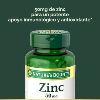 Zinc 50mg 100-200-400 Tabs